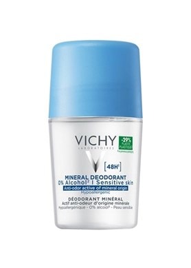 Mineral 48h Αποσμητικό Roll-On χωρίς άλατα αλουμινίου