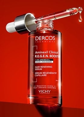Γυναικεία τριχόπτωση: η Vichy αλλάζει τα δεδομένα. Aminexil Clinical R.E.G.E.N. Booster