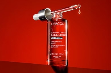 Γυναικεία τριχόπτωση: η Vichy αλλάζει τα δεδομένα. Aminexil Clinical R.E.G.E.N. Booster