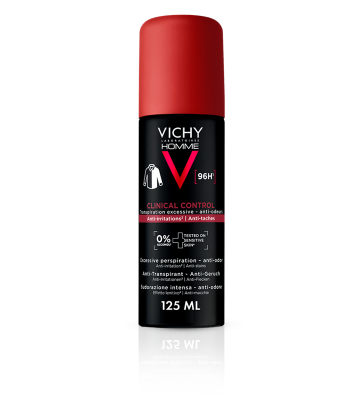 Homme Clinical Control 96h Ανδρικό Υποαλλεργικό Αποσμητικό Σπρέι