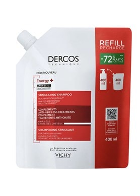 DERCOS ENERGY+ REFILL ΣΑΜΠΟΥΑΝ ΓΙΑ ΤΡΙΧΟΠΤΩΣΗ