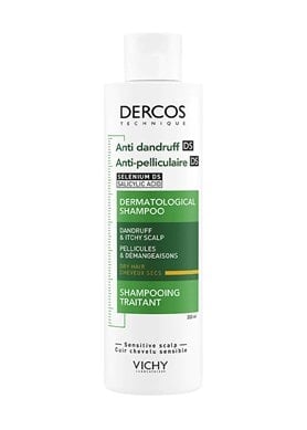 Dercos Αντιπιτυριδικό Σαμπουάν για Ξηρά Μαλλιά