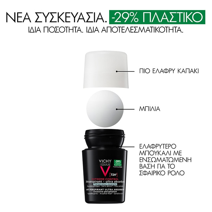 Déodorant 72H Invisible Resist λιγότερο πλαστικό