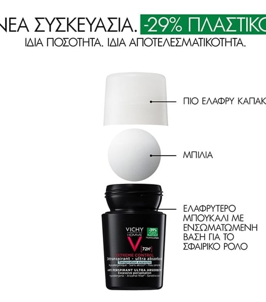 Déodorant 72H Invisible Resist λιγότερο πλαστικό