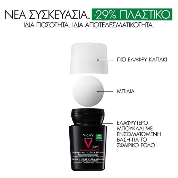 Déodorant 72H Invisible Resist λιγότερο πλαστικό