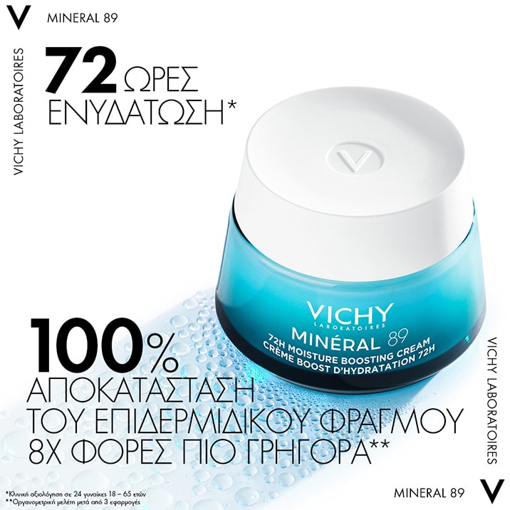 MINERAL 89 ΚΡΕΜΑ ΠΡΟΣΩΠΟΥ ΓΙΑ ΕΝΥΔΑΤΩΣΗ 72H