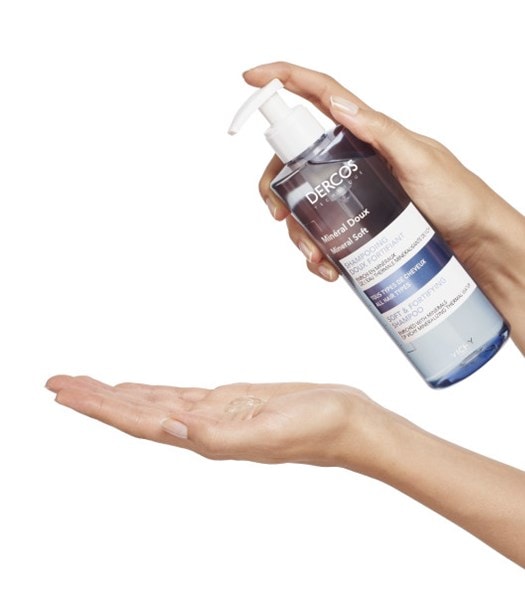 DERCOS - MINERAL SOFT - SOFT AND FORTIFYING SHAMPOO