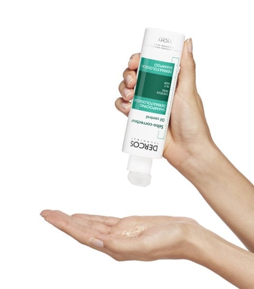 DERCOS - OIL CONTROL - ADVANCED ACTION SHAMPOO