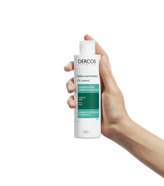 DERCOS - OIL CONTROL - ADVANCED ACTION SHAMPOO