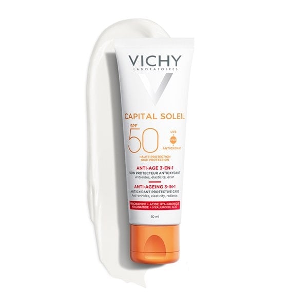 Αντηλιακό κατά των Ρυτίδων 3-σε-1 SPF50