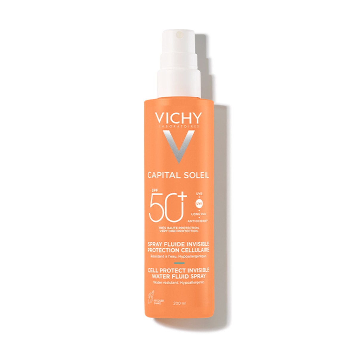 CAPITAL SOLEIL Cell Protect Water Fluid Αντηλιακό Σπρέι SPF50+