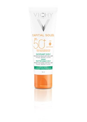 CAPITAL SOLEIL ΑΝΤΗΛΙΑΚΟ ΚΑΤΑ ΤΗΣ ΛΙΠΑΡΟΤΗΤΑΣ 3-ΣΕ-1 SPF50+