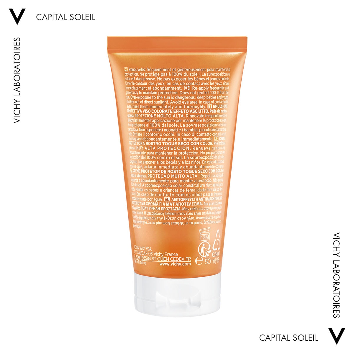 VICHYCAPITAL SOLEIL DRY TOUCH συστατικά