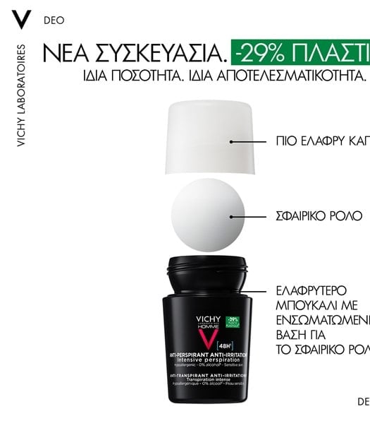 Ανδρικό Αποσμητικό για Ευαίσθητη Επιδερμίδα