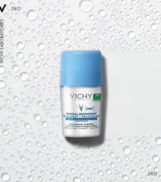 Mineral 48h Αποσμητικό Roll-On χωρίς άλατα αλουμινίου