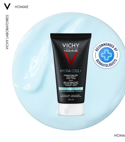 VICHY HOMME Hydra Cool Ενυδατικό Gel για Άντρες