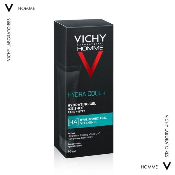 VICHY HOMME Hydra Cool Ενυδατικό Gel για Άντρες