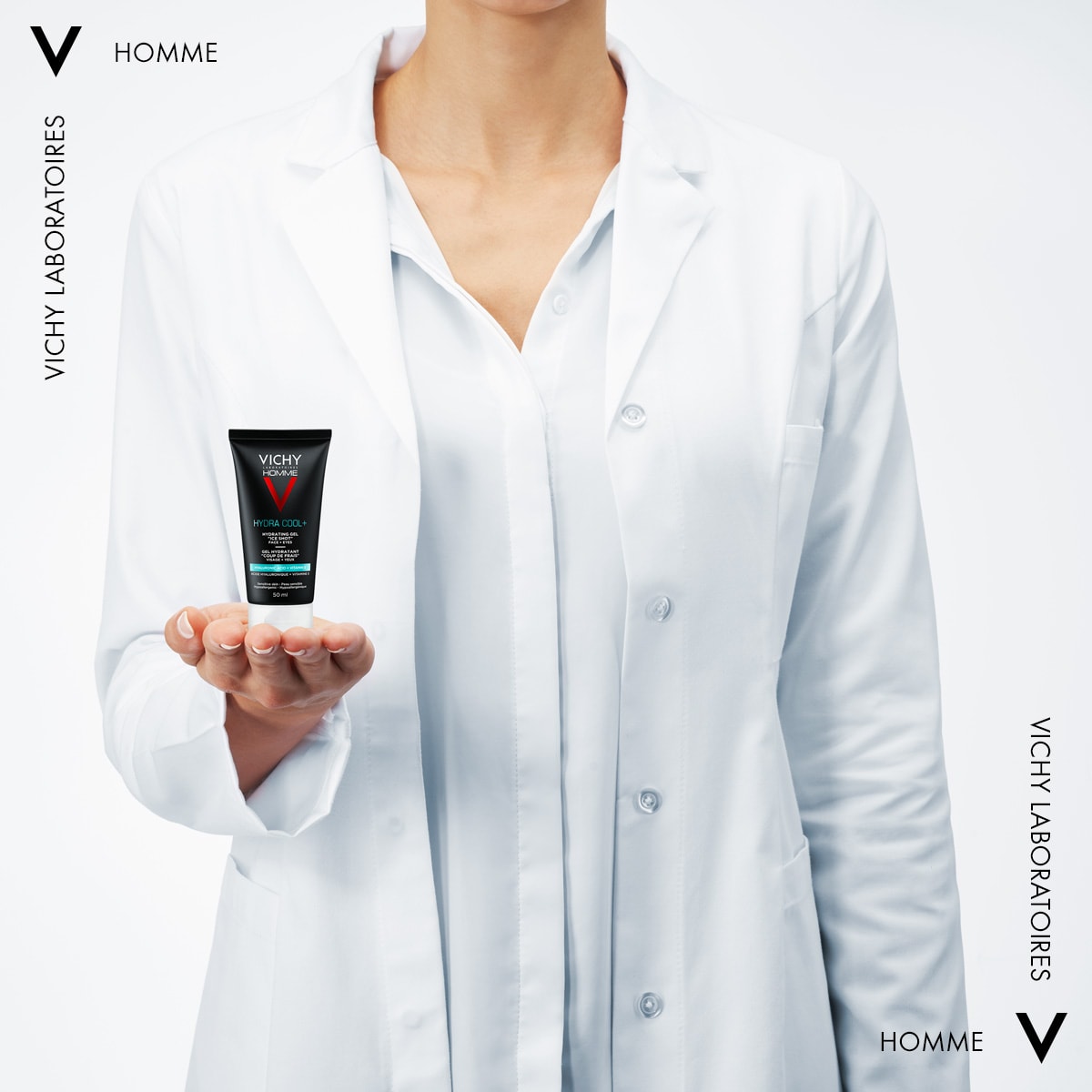 VICHY HOMME Hydra Cool Ενυδατικό Gel για Άντρες