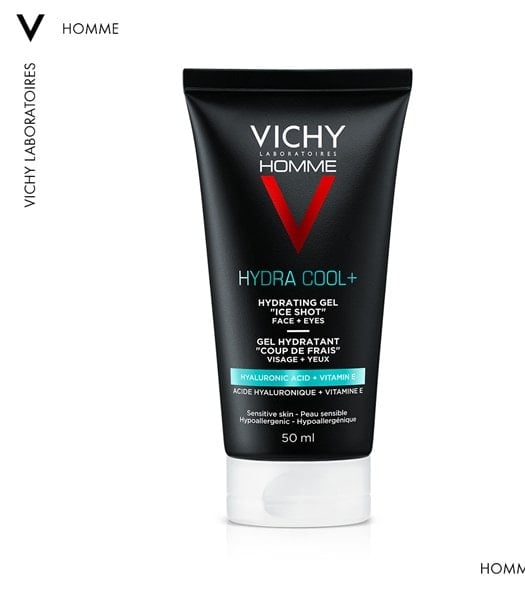 VICHY HOMME Hydra Cool Ενυδατικό Gel για Άντρες