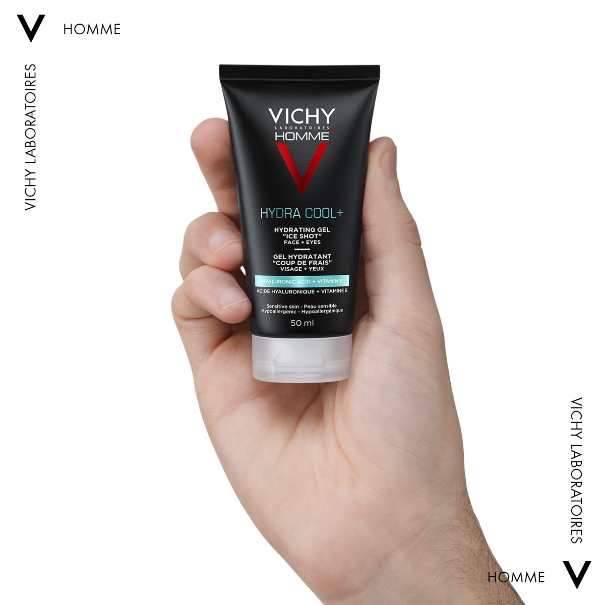 VICHY HOMME Hydra Cool Ενυδατικό Gel για Άντρες