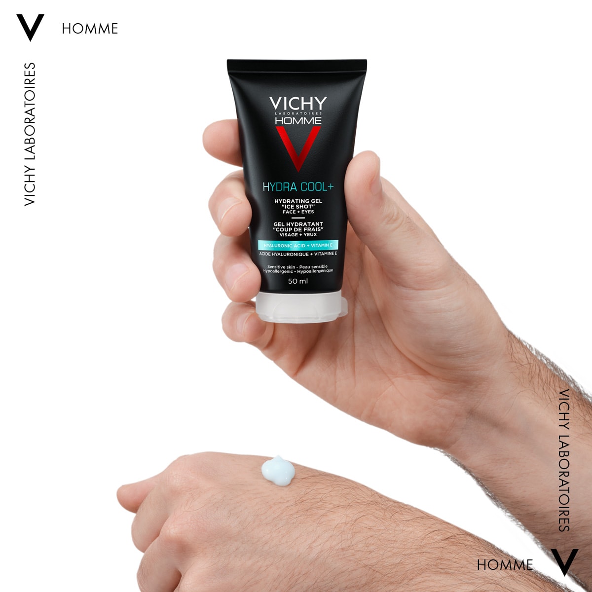VICHY HOMME Hydra Cool Ενυδατικό Gel για Άντρες