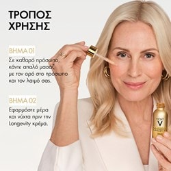LONGEVITY REGENERATING SERUM Τρόπος Χρήσης