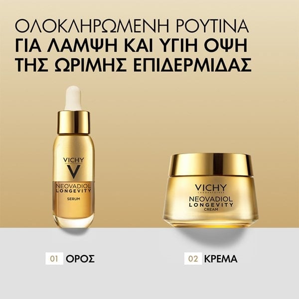 NEOVADIOL LONGEVITY REVOLUMIZING CREAM Ολοκληρωμένη Ρουτίνα