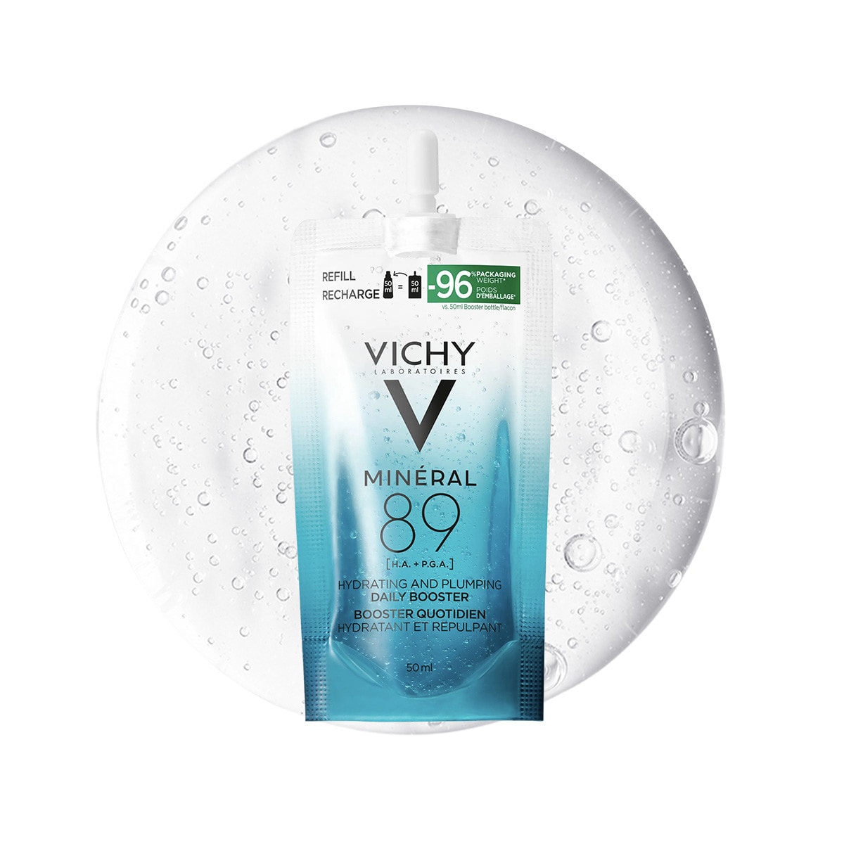 Mineral 89 Ενυδατικό Booster Προσώπου Refill Υφή